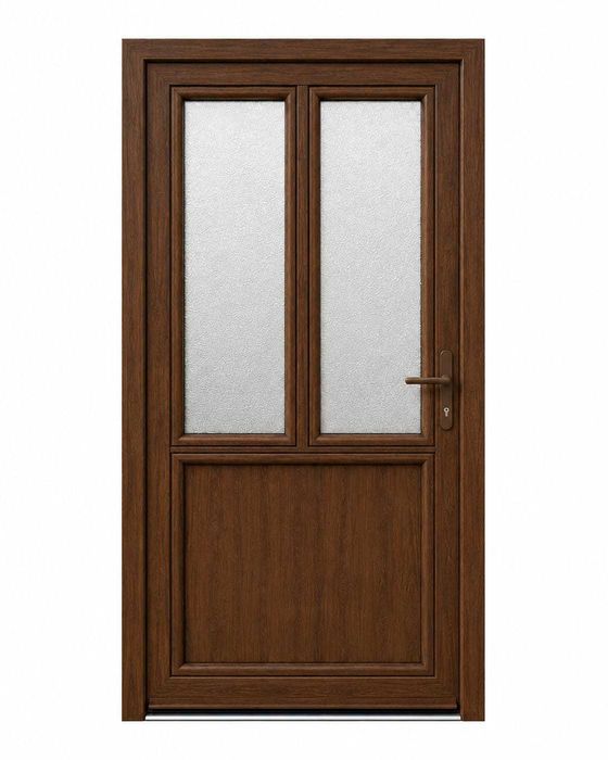 Usa termopan pvc de exterior culoare alb