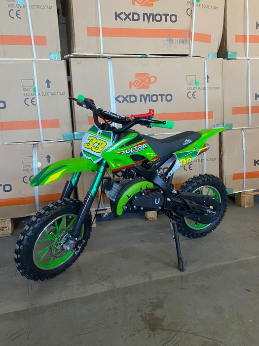 Cross ultra 49cc verde nou cu garanție și factura livrare in toată țara