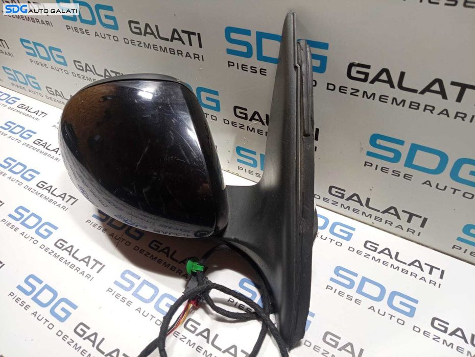 Oglinda Electrica Dreapta FARA Pliere Rabatare cu Semnalizare Volkswagen Tiguan 2007 - 2011 Cod 5N2857502N Culoare LC9X [M3826]