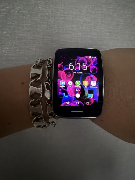 Часы samsung gear s часы 50 мм смарт от самсунг sim регистрация есть