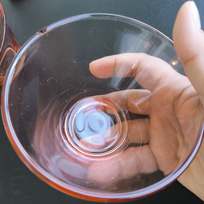 Комплект стъклени 6 + 1 купички.