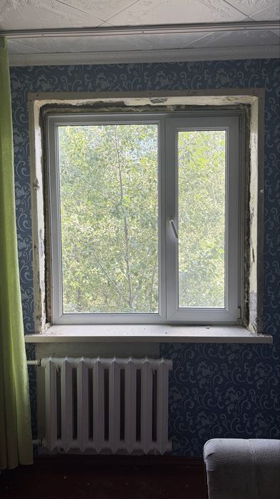 Окно пластиковое б/у