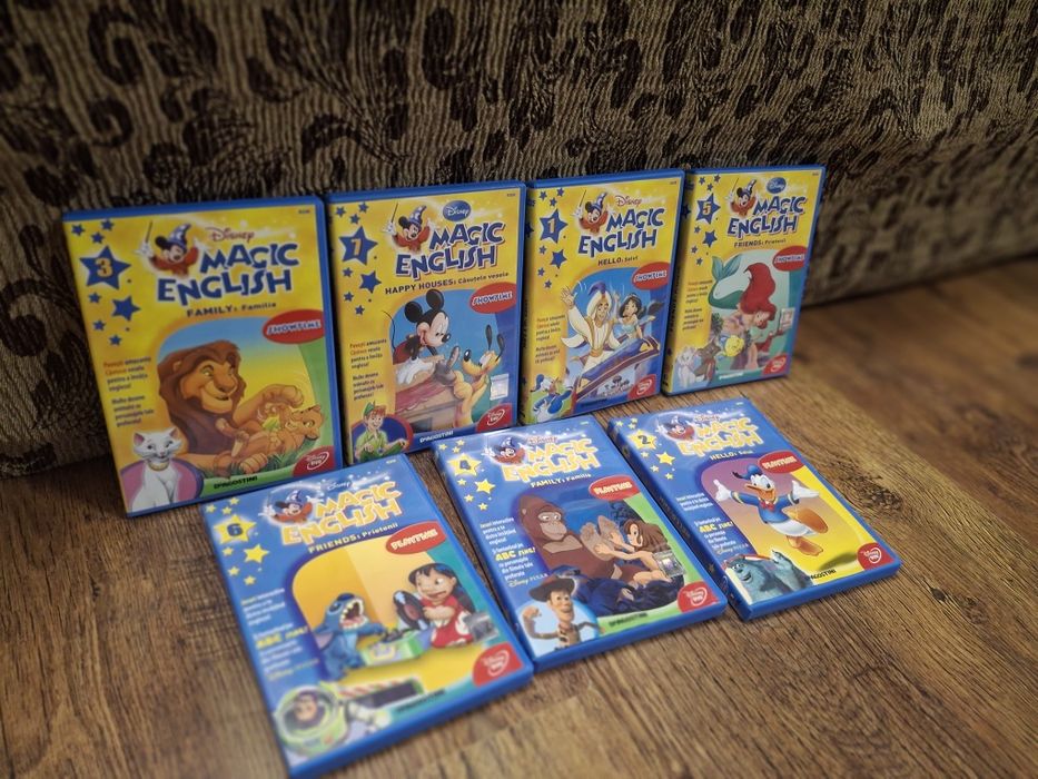 Colectie dvd-uri Magic English