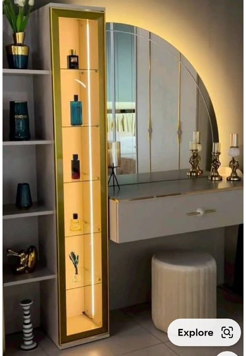 Goʻzallik salonlari uchun oyna va mebellar