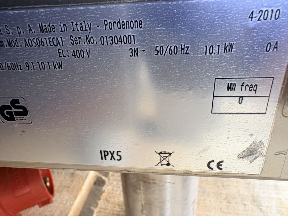 Cuptor curent gaz electrolux rational  convectomat trifazic