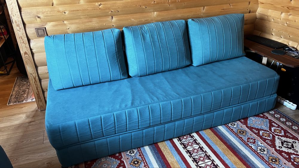 Безкаркасный раскладной диван