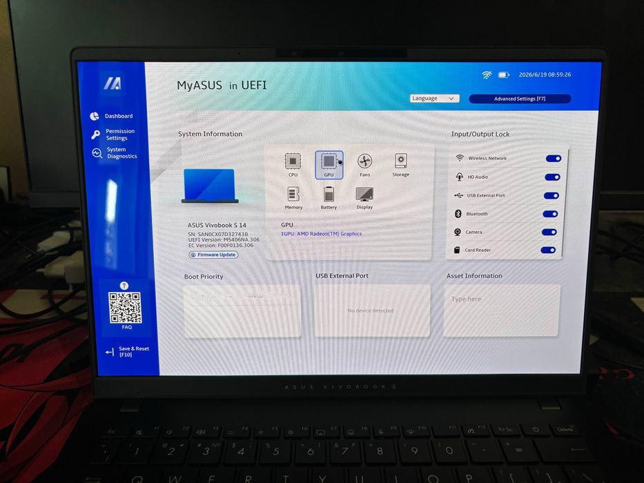 Ноутбук/Ультрабук ASUS Vivobook S14 OLED