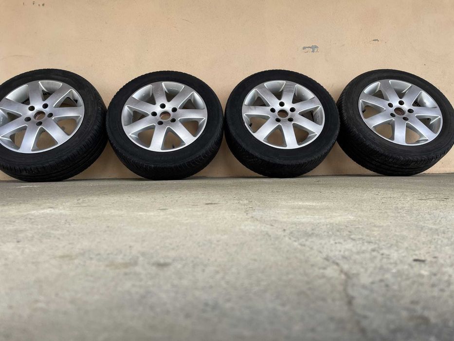 Jante aliaj cu cauciucuri 205/55 R16 (Audi)