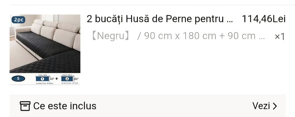 Husa pentru canapea / coltar