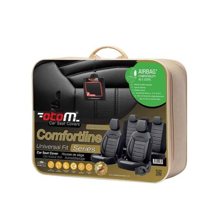 Тапицерия за кола Otom Comfortline CMF218 (ЧерноЧервено)