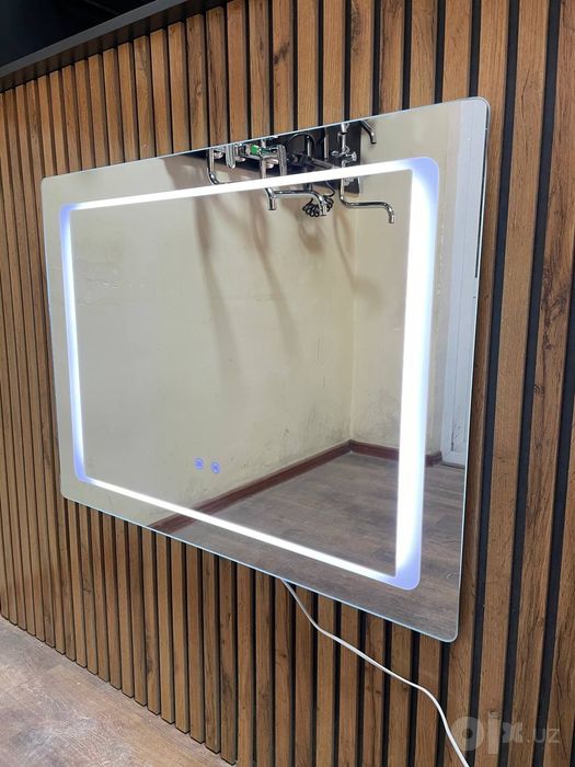 LED hammom oynasi 60×80 sm, sensorli, oyna isitish (anti-tuman)Hayal