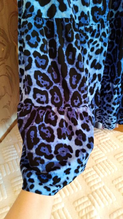 Платье- холодок трехярусное