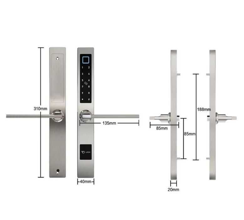 Yala incuietoare inteligenta waterproof smart TTLOCK