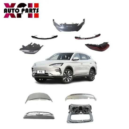 Передний Бампер BYD SONG PLUS CHAMPION белый Гибрид