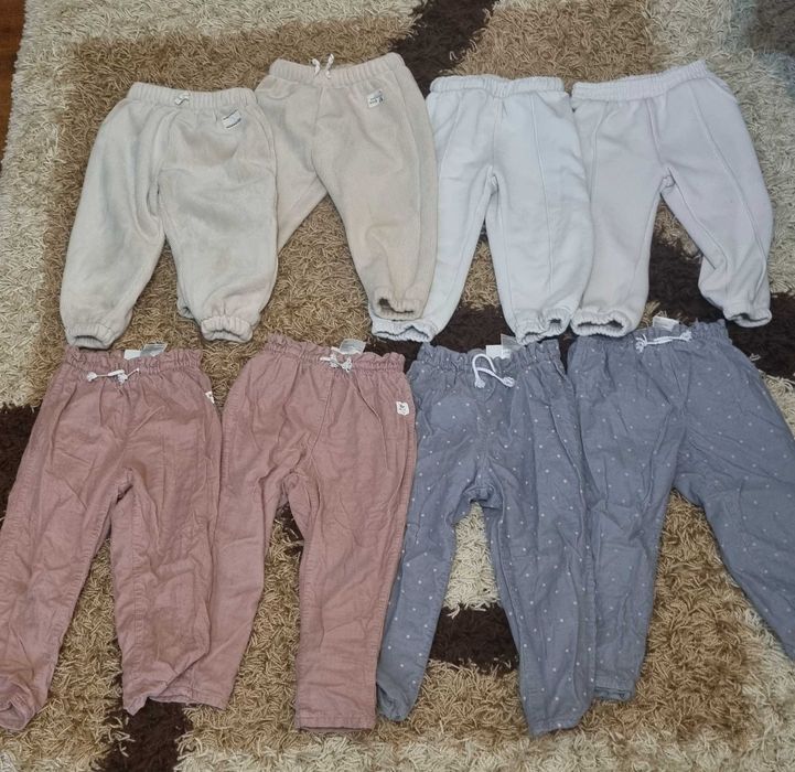 Lot pantaloni zara/h&m vatuiti mas 98