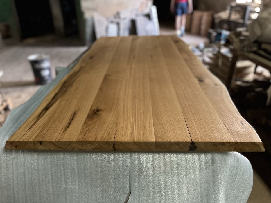 Плот за маса от дъб