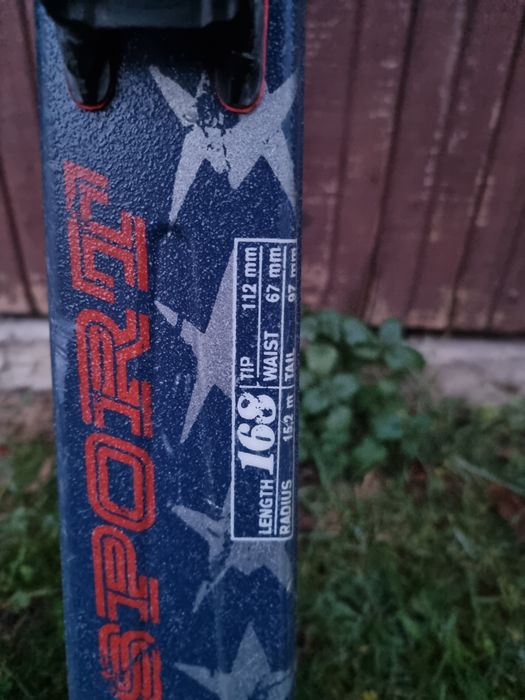 Schiuri Volkl 168 cm Supersport