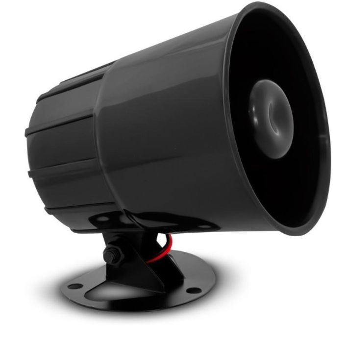 Сирена 12V 20W шестонална