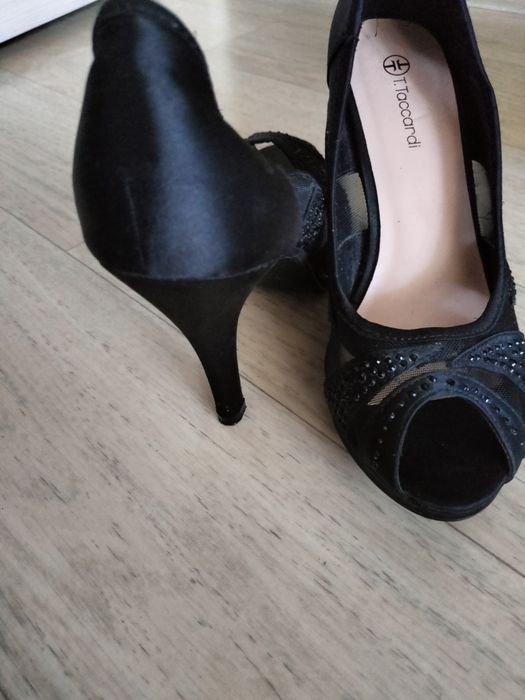 Туфли черные, рр 37