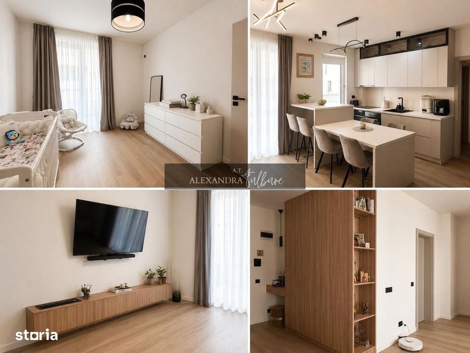 Apartament 3 camere, 2 bai, 75 mp, terasa 82 mp, garaj