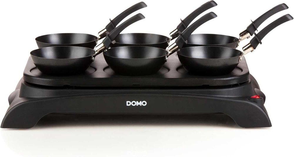 Гурме Реклети Грил Domo, 2 в 1 Уок и Палачинки, 1000W