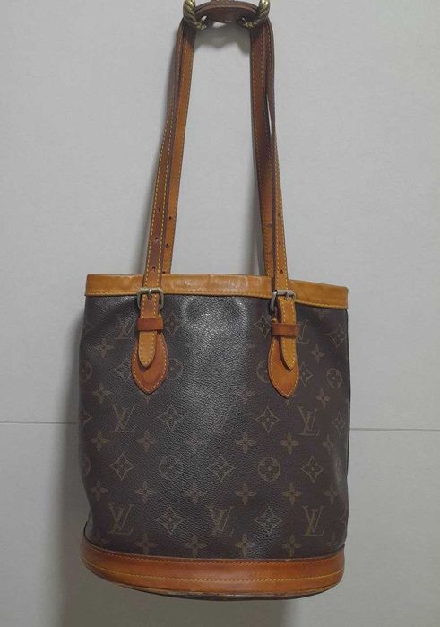 Louis Vuitton Monogram Petit Bucket Bag/Made in France. Cумка ведро.