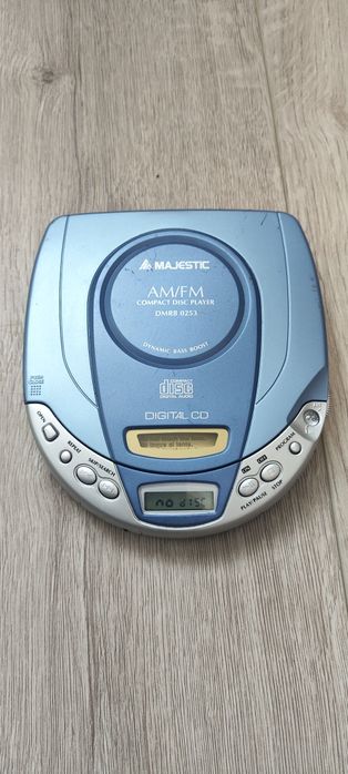 Cd Player Walkman Majestic