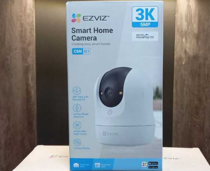 EZVIZ C6N 5MP Wi-Fi kamera 360° Uy Xavfsizligi uchun eng yaxshi yechim