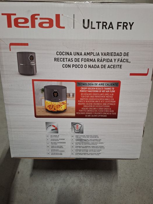 Friteuza cu aer cald Tefal Ultra Fry Digital EY111B15, PRODUS NOU