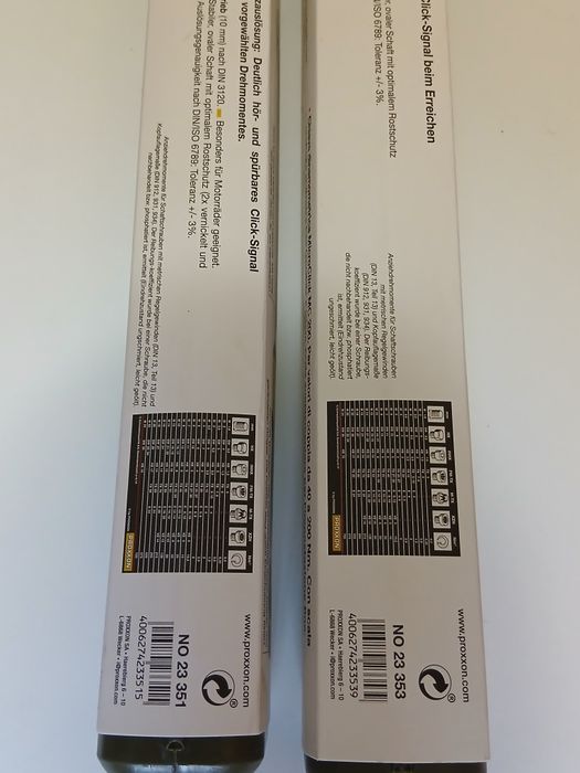 Cheie dinamometrica Proxxon 23 351 MC 100 / 23 353 MC 200