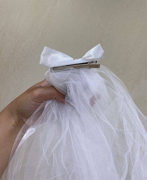 Булченска рокля за дете с воал 2-5г