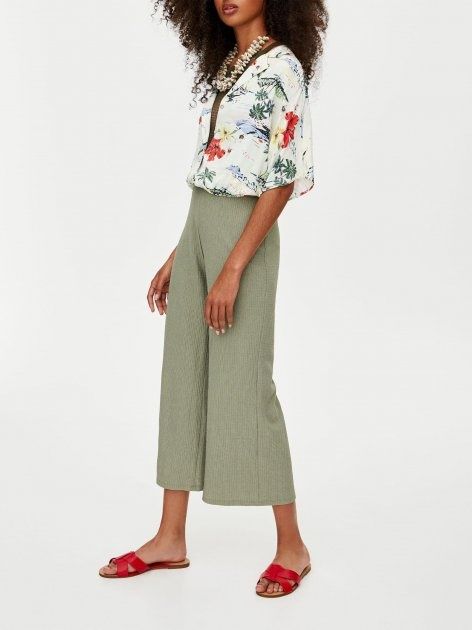 Pantaloni khaki Pull&Bear