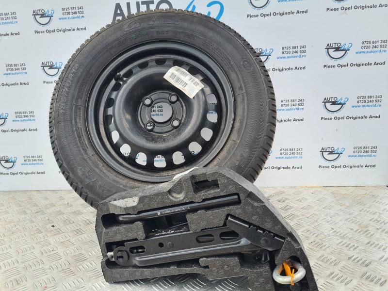 Kit pana cu roata rezerva ET39 185/70 R14 Opel Tigra B