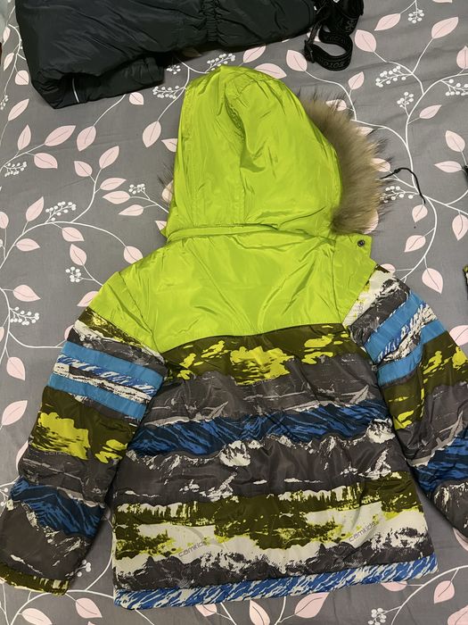 Зимняя Куртка и комбинезон 104см