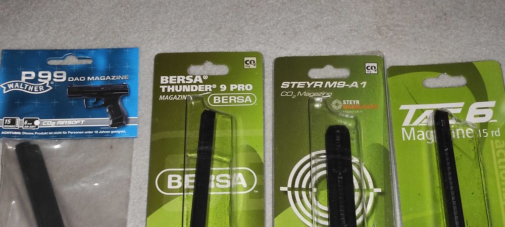 incarcator incarcatoare sigilate pt. WALTHER p 99 - STEYR m9-a1  - BERSA thunder 9 pro - TAC 6