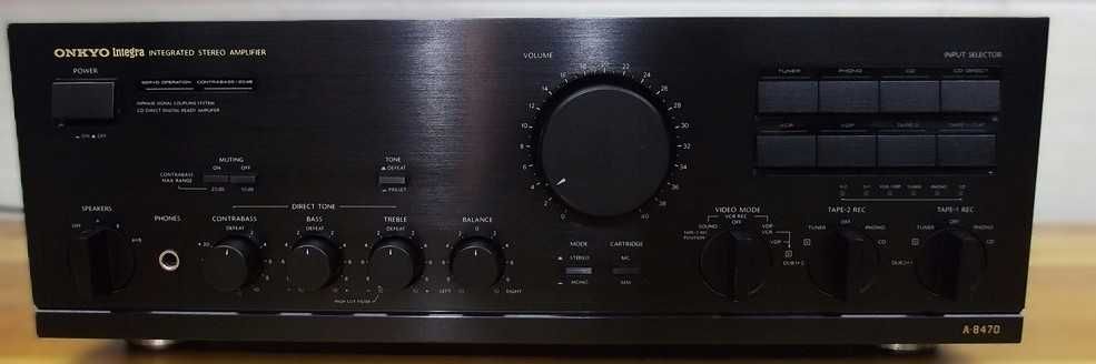 A m p l i f i c a t o r High End 1987 ONKYO Integra A-8470 Japan 13kg