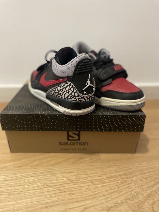 Jordan Legacy 312 Low bred cement (cititi descrierea)