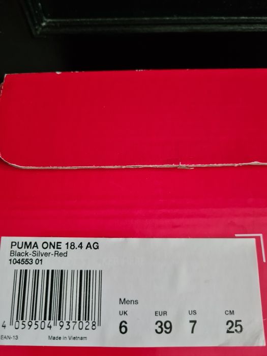 Бутонки PUMA ONE 18.4 номер 37 и 39