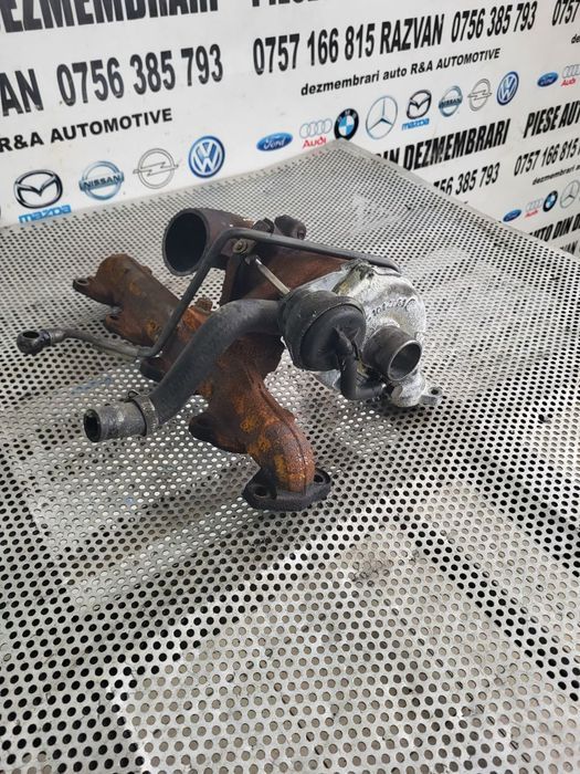 Turbo Turbina Peugeot 206 307 Citroen C2 C3 Ford Fiesta Fusion Toyota 1.4 Hdi Tdci An 2002-2003-200
