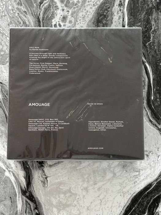 AMOUAGE EPIC MAN от лична колекция неотварян