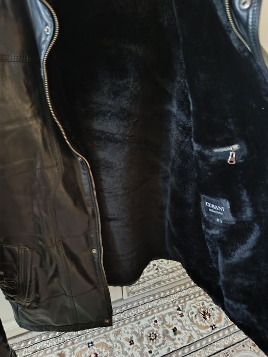 Продам зимнюю кожаную куртку