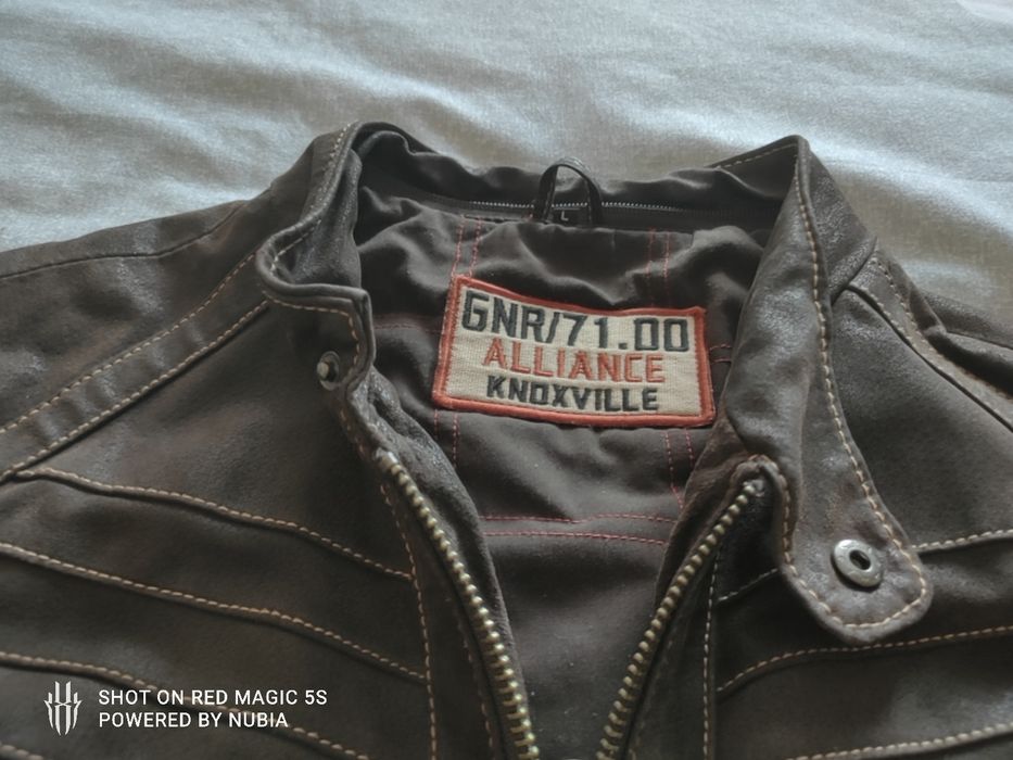 Geaca de piele marimea L