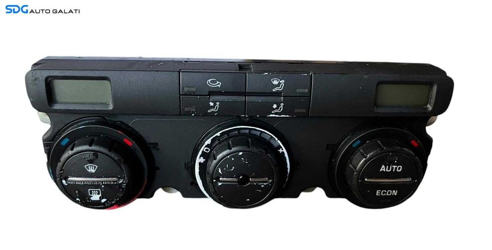 Panou Modul Unitate Comanda AC Aer Conditionat Clima Climatronic Dublu Dual Zone Volkswagen Caddy 2003 - 2010 [LC0595]
