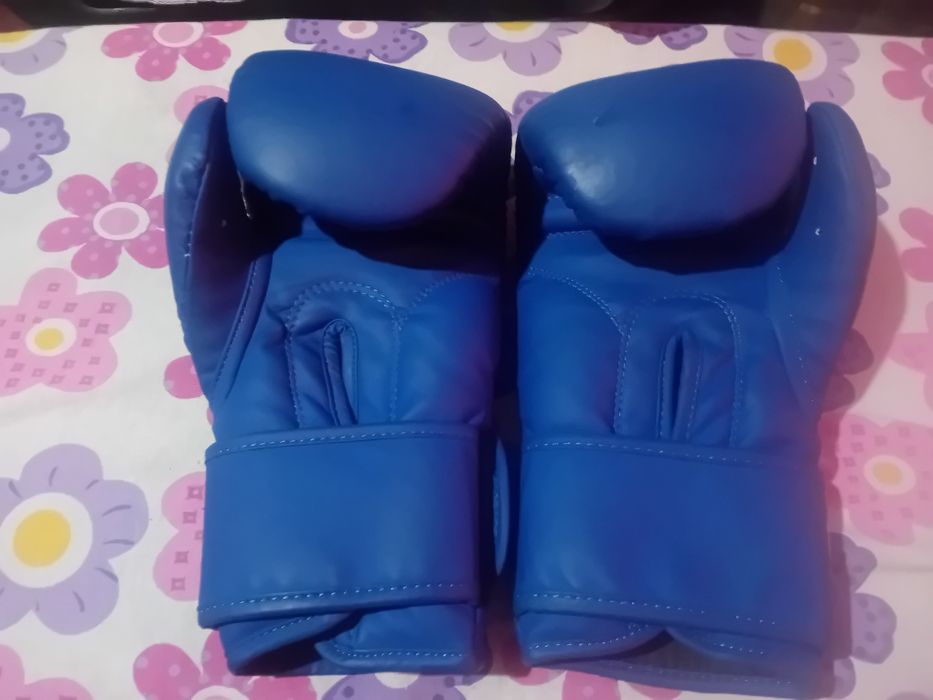 Mănuși box VENUM contender 2.0 albastre OZ 12