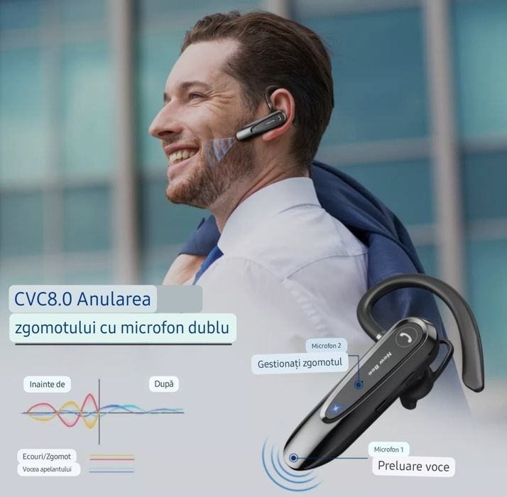 Casca Bluetooth New Bee LC-B45