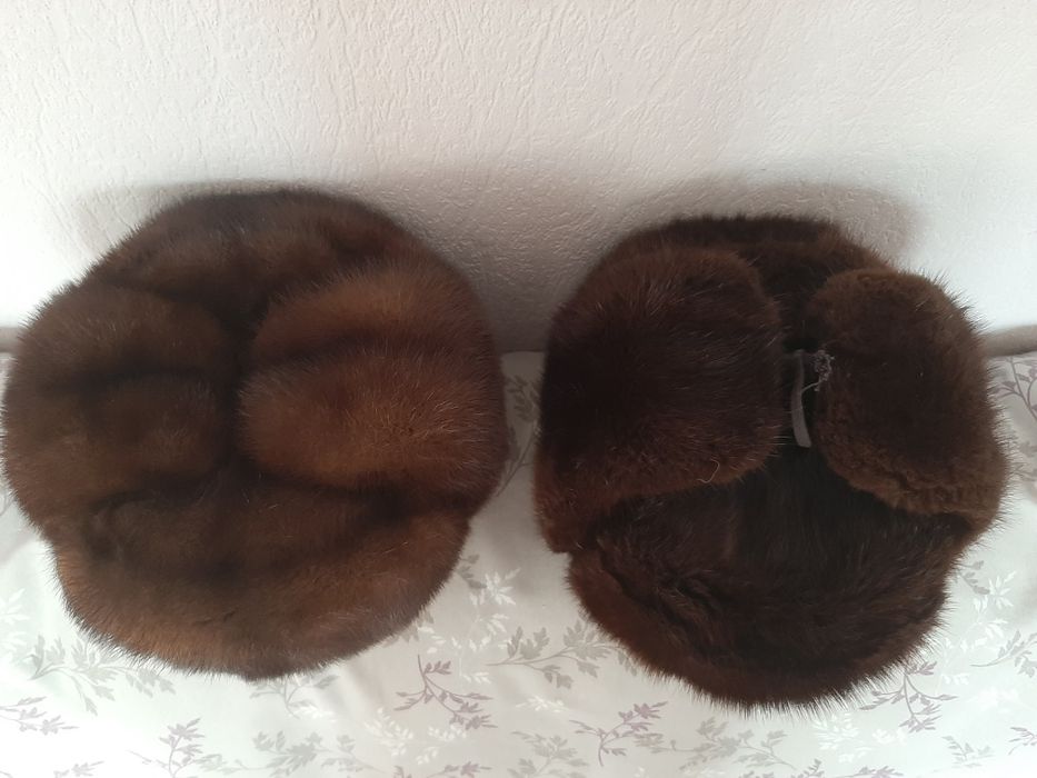 Меховые натуральные шапки