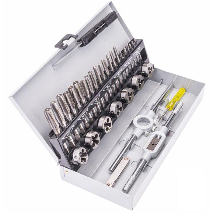 Set de tarozi si filiere M3-M12 32 elemente, Powermat