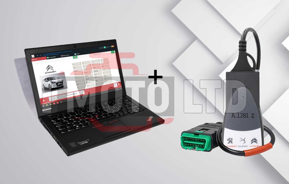 Lenovo ThinkPad 8GB , i5, 256SSD + Lexia 3 Diagbox 9.150