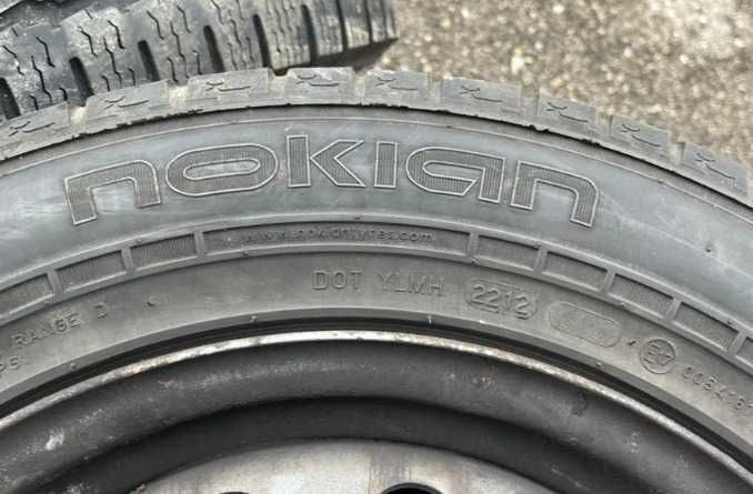 4 jante + cauciucuri R16C  Nokian iarna