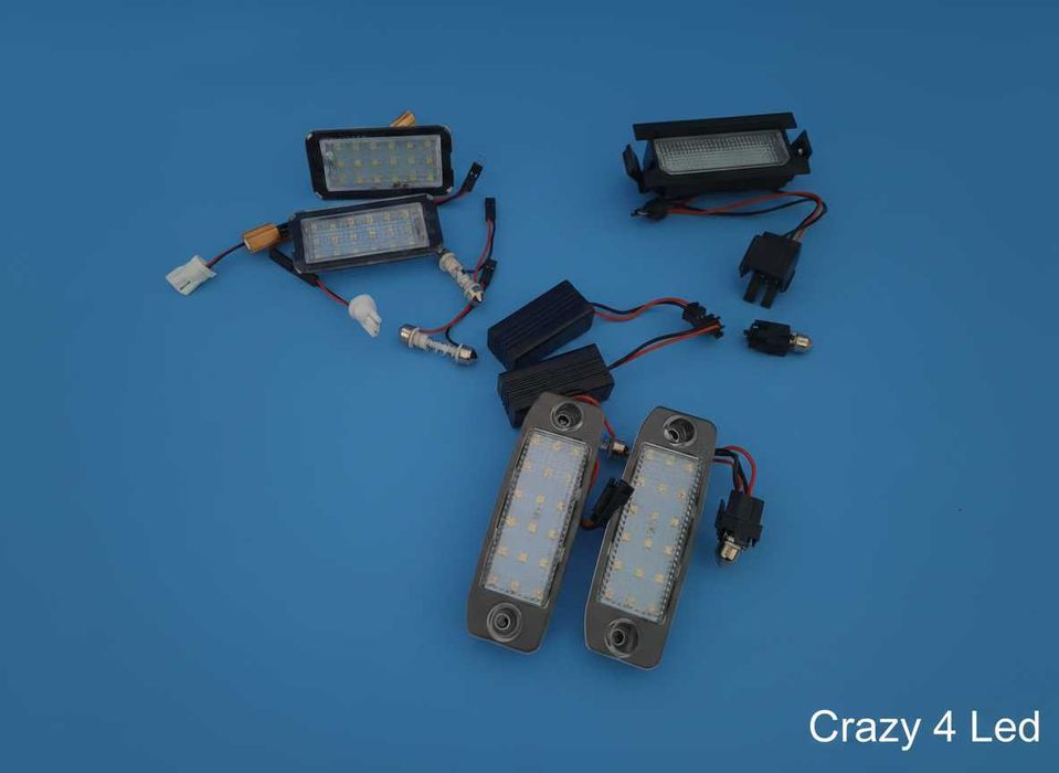 Set de 2 lampi LED pentru numar / iluminare placuta de inmatriculare CANBUS – pentru diverse marci si modele auto.